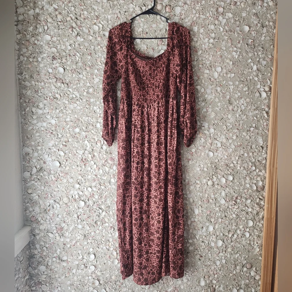 Faherty Susanna Smocked Dress In Montserrat Floral - Picture 3 of 8